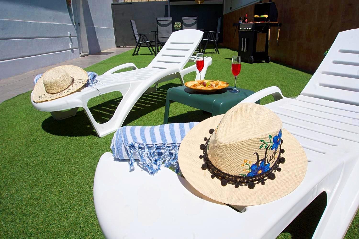 Apartamento,Bbq, Cerca Del Mar Charco del Pino Kültér fotó