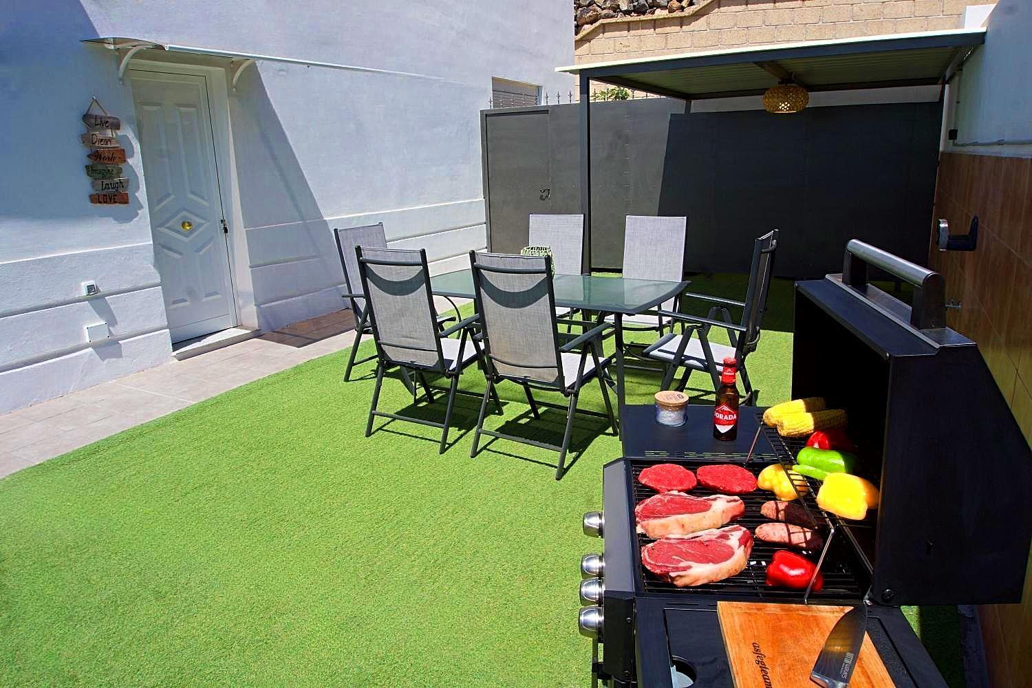 Apartamento,Bbq, Cerca Del Mar Charco del Pino Kültér fotó