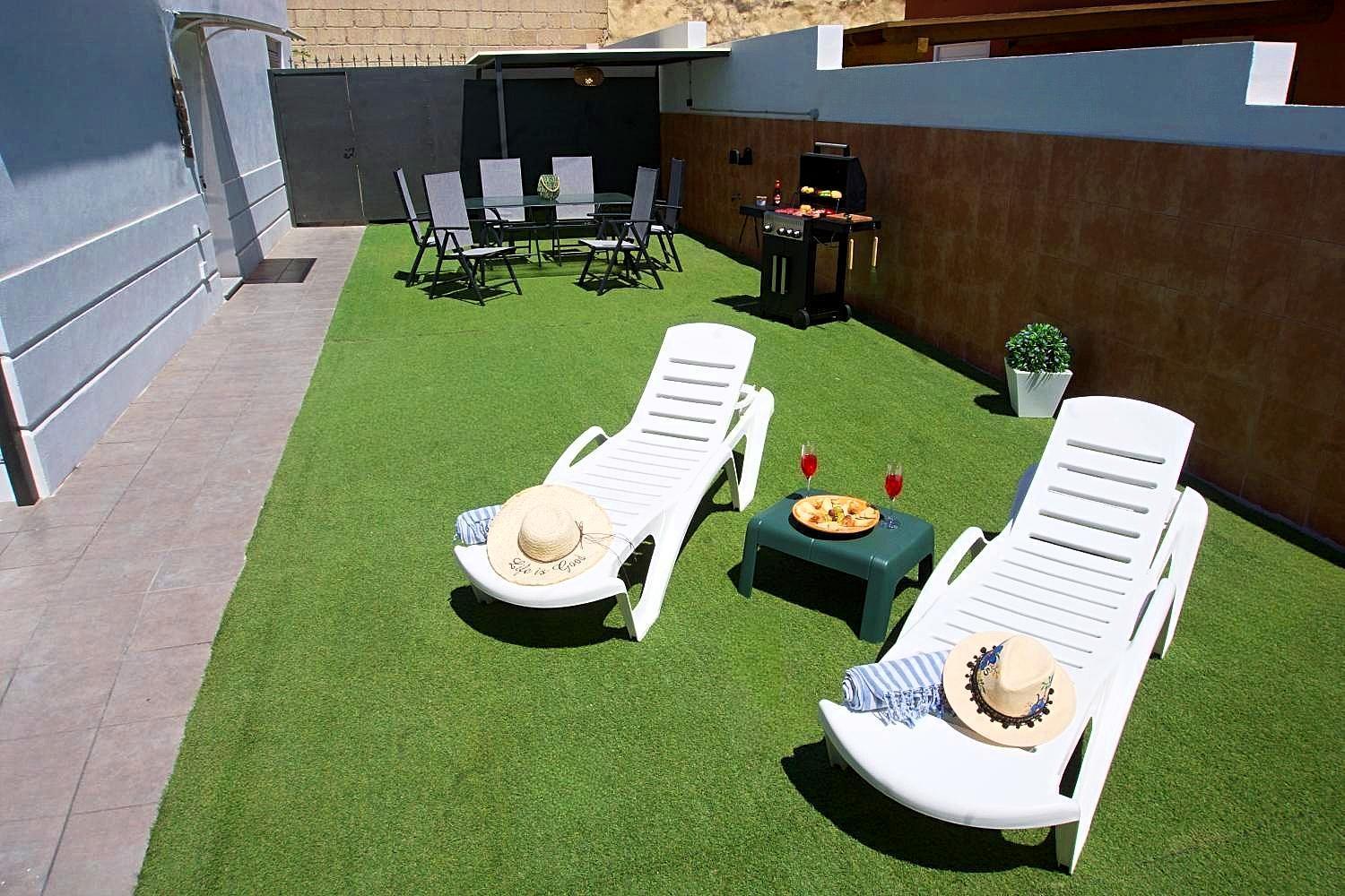 Apartamento,Bbq, Cerca Del Mar Charco del Pino Kültér fotó